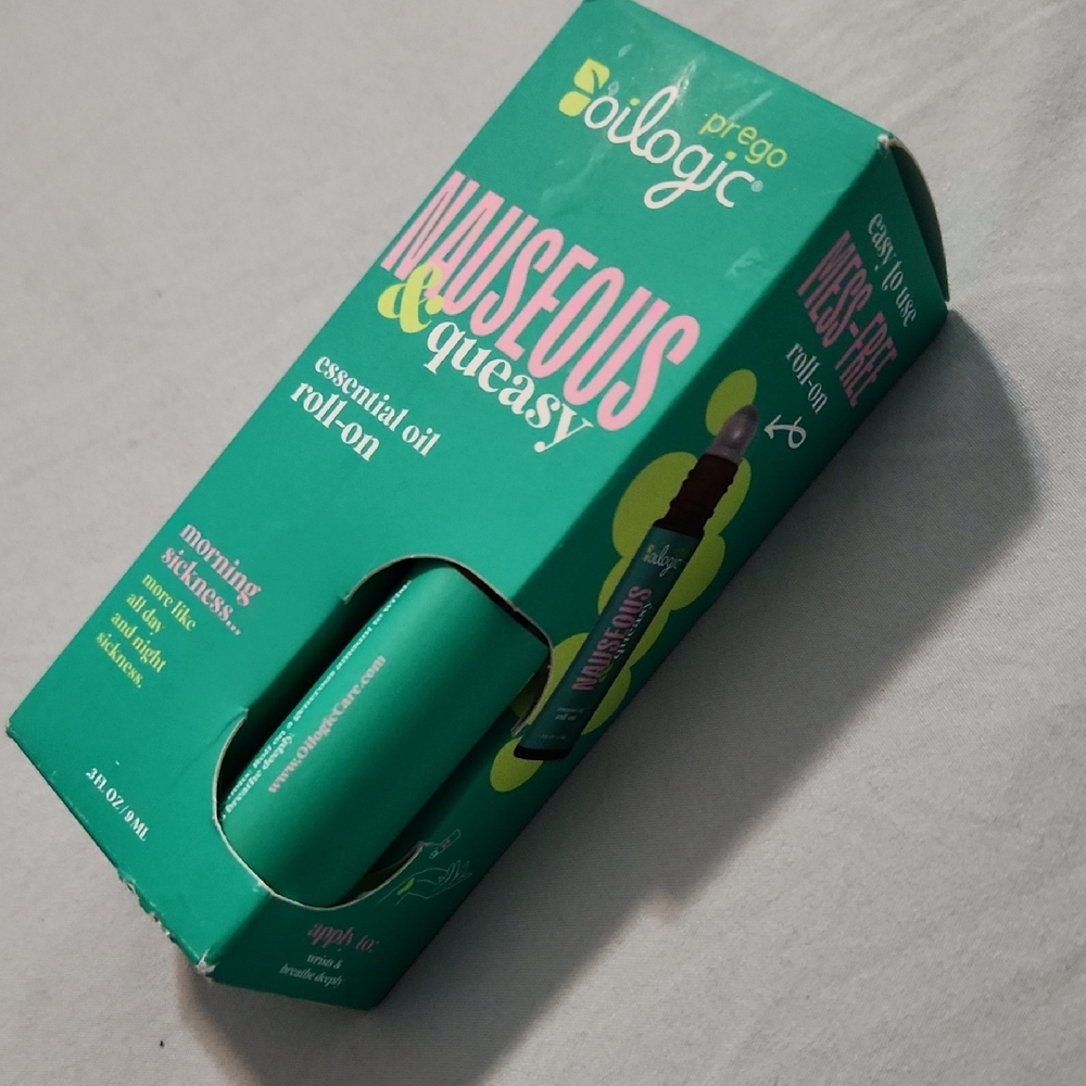 OILOGIC Nausea Relief Essential Oil Roller .3 Oz
